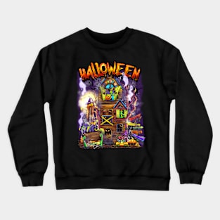 HALLOWEEN HOUSE Crewneck Sweatshirt